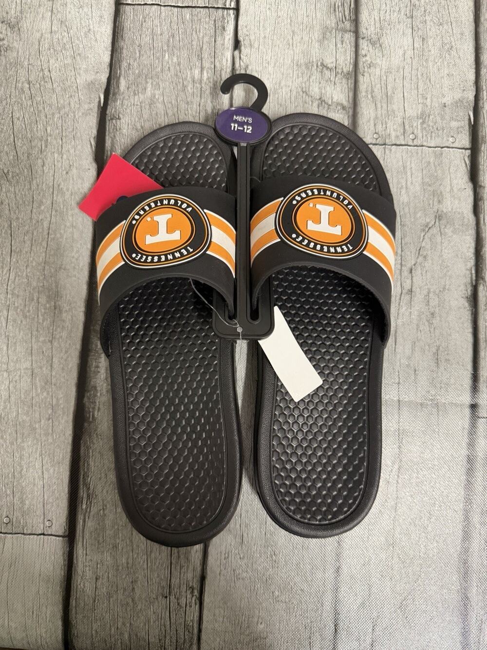 Men’s Forever Collectibles Tennessee Volunteers Slide Sandals Sz Large 11/12